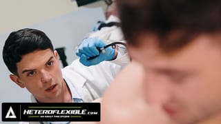HETEROFLEXIBLE - Pervert Doctor Dakota Payne Starts Jerking off during Michael Boston Prostate Exam - Pornhub Gay