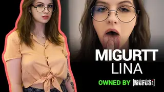 Full Video - Mofos – Horny Babe Migurtt Lina Deepthroats Her BF's Big Dick Before Riding Him