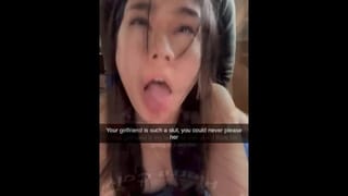 Snapchats from your Girlfriend who Cheats on you on a Night out with your Friend
