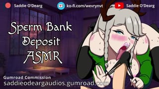 Sperm Bank Deposit ASMR (Gumroad)