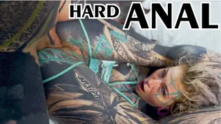 Ink Girl Ball Deep Anal Piledriver Fuck in Bedroom - ATM, BJ, Prolapse, GAPE