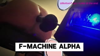 I M BEING FUCKED BY my new Fuckmachine F-machine ALPHA Penetration Depth Controlled by App - Pornhub Gay