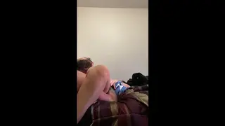 Slut Step Mom Freshly Showered Gets Creampied