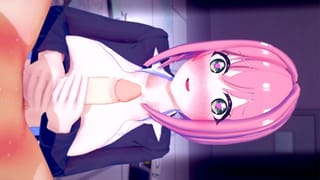 PASSIONATE SEX WITH HAKARI HANAZONO 😍 HYAKKANO HENTAI