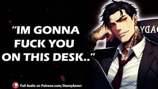 Your Boss Calls you into his Office to use you || Male MOANING || Audio Erotica for Women