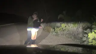 He Pulled over to use my Pussy on the Side of the Road