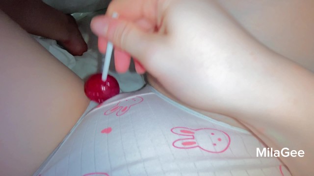 Cute Virgin Plays with her Pussy