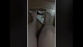 @tici_feet IG Ticii_feet Tici Feet Dangling White Flat (preview)