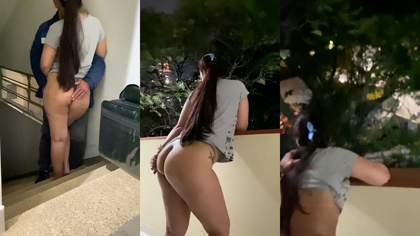 Dani Melancia porn video – Motoboy se deu bem na entrega e comeu casada gostosa na frente do marido