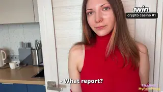IS MY DAD SECRETLY FUCKING a SLUT BEHIND MY MOM'S BACK?! the Mistress had to Save the Marriage by taking her Lover's Son's Dick inside Her...