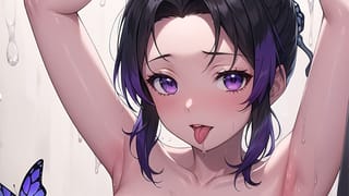 Shinobu Kocho Helps with your Rehabilitaion - Demon Slyaer Hentai JOI