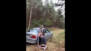 Twink gives a Blowjob Step Bro 24cm Big Cock Outdoor by Car - Pornhub Gay