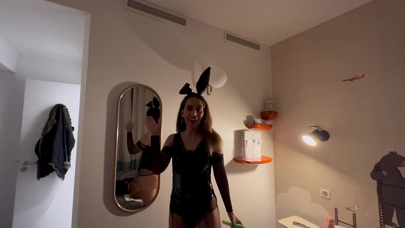 Scene bisex avec mon masseur !