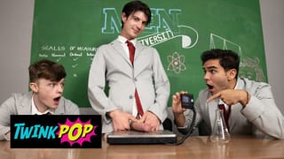TWINKPOP - Hung Twinks Joey Mills and Jake Preston Embark in an Orgasmic College Adventure - Pornhub Gay