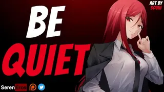 Be Quiet. [fdom] [party] [handjob in the Closet]