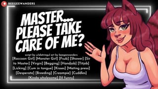 Cute Clutzy Tanuki Girl Begs you to be her Master || Wholesome Monstergirl ASMR Roleplay for Men