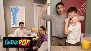 TWINKPOP - Brunch Gets Hot as Jake Preston Sucks, Rides and Cums all over Colton Reece’s Thick Dick - Pornhub Gay