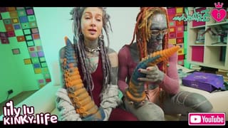 UNBOXING our NEW XXL JOHN THOMAS DILDOS. more on our FREE YOUTUBE Channel: Kinky Life