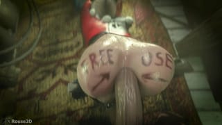 Harley Quinn - Anal Fucked from Batman POV [rouse3d]