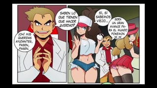 Serena and Liza Fuck with Pokemons
