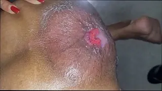 Look at how my ass has become from so many penises that have entered and ejaculated inside, I have a giant anal prolapse.