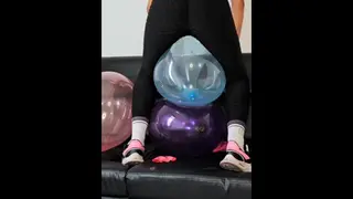 Sit to Pop Balloons Crystal (Full Video in C4S/ OF/MV/Membersite)