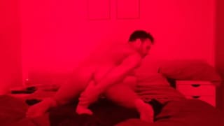 10 Masturbating in my Bed Enjoying a Huge Dildo Anal Destruction - Pornhub Gay