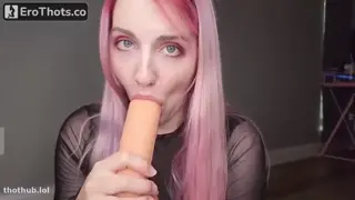 Miss Princess Kay - Up Close Deepthroating And Cum In Mouth