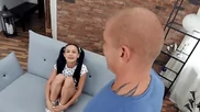 Empty house gives young couple opportunity to fuck loudly