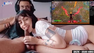 QroZne Challenge EP 04 - BOQUETE NA LIVE DE FORTNITE Ft. Ariane Kimiko
