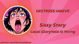 Local GlroyHole is Hiring - Sissy CEI Audio Roleplay