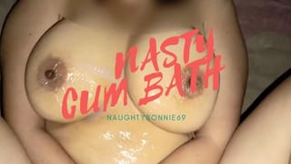 Nasty Cum Bath