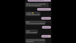 I'll Suck your Dick if you come to the Party with Me!