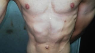 Young Man Playing with his Breasts, and Marked Abdomen - Pornhub Gay
