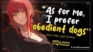 [ F4M] you are Stuck in an Elevator with Makima, after your Date ( Pet Play | Femdom ) Audio RP