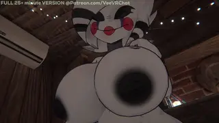🤍 MARIE Turns you into her HUMAN Pet! 🦴💦 (FNIA ROLEPLAY)