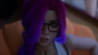 Gladys Gamer Girl 3D Hentai POV Fuck (loop)