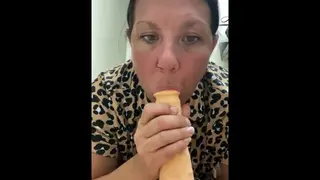 PAWG MILF Sucks and Fucks Torso Dildo