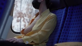 Business Outfit and Submission - without Bra and Open Blouse