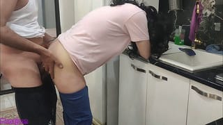 سکس ایرانی سرپایی تو آشپزخونه
