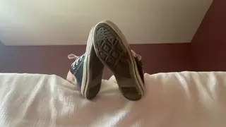 Watching Step Sis while you Hide under the Bed 2- Phone Sex and Dirty Converse