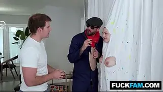 WTF Hot Teen Sneaky Human Canvas Lucy Lotus, Quinton James, CJ Love