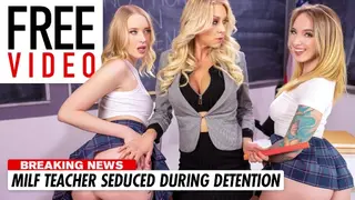 MILF Teacher Katie Morgan does Threesome with Marilyn Johnson & Sonny McKinley