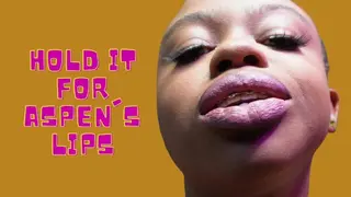Hold it for Goddess Aspen Aires' Juicy Lips [preview]