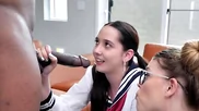 Teens and MILFs take cocks in mouth and suck to the bitter