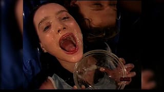 GGG John Thompson Sperm Shower with Cum Swapping Girls