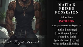 Prized Mafia Possesion - AUDIO ASMR - PORN FOR WOMEN