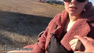 I Offer a Hot Stranger Cash for Blowjob and Sex in Public Toilet