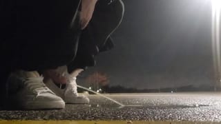 I Cum and Pee in the Parking Lot after Skateboarding in the Early Morning - Pornhub Gay