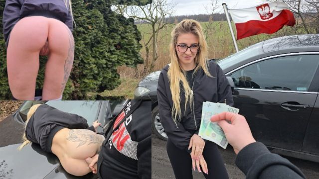 Polska Dziwka Chcę Zarobić Pieniądze Daje Dupy w Plenerze Polskie Porno
